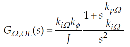 Transfer Function of Speed Loop of DC Motor-1