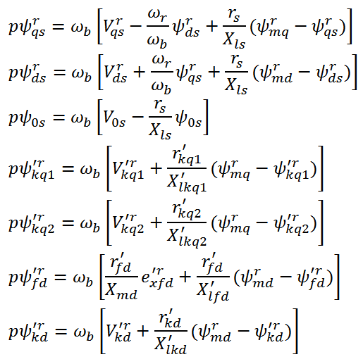 State Equation of Synchronous Machine (6) فیلم آموزش شبیه سازی متلب 